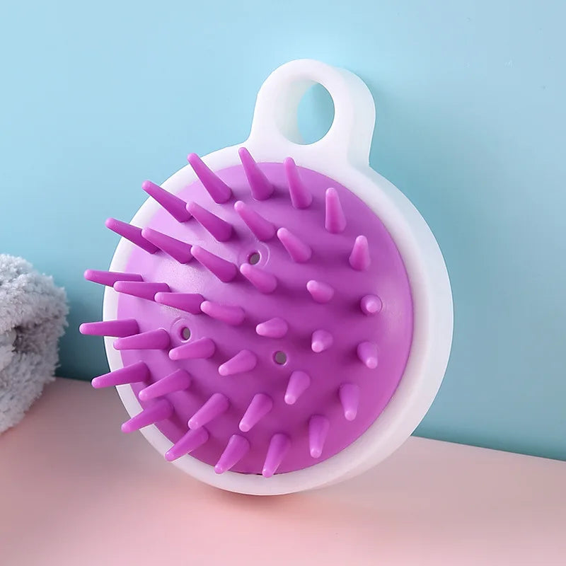 Escova de shampoo de silicone