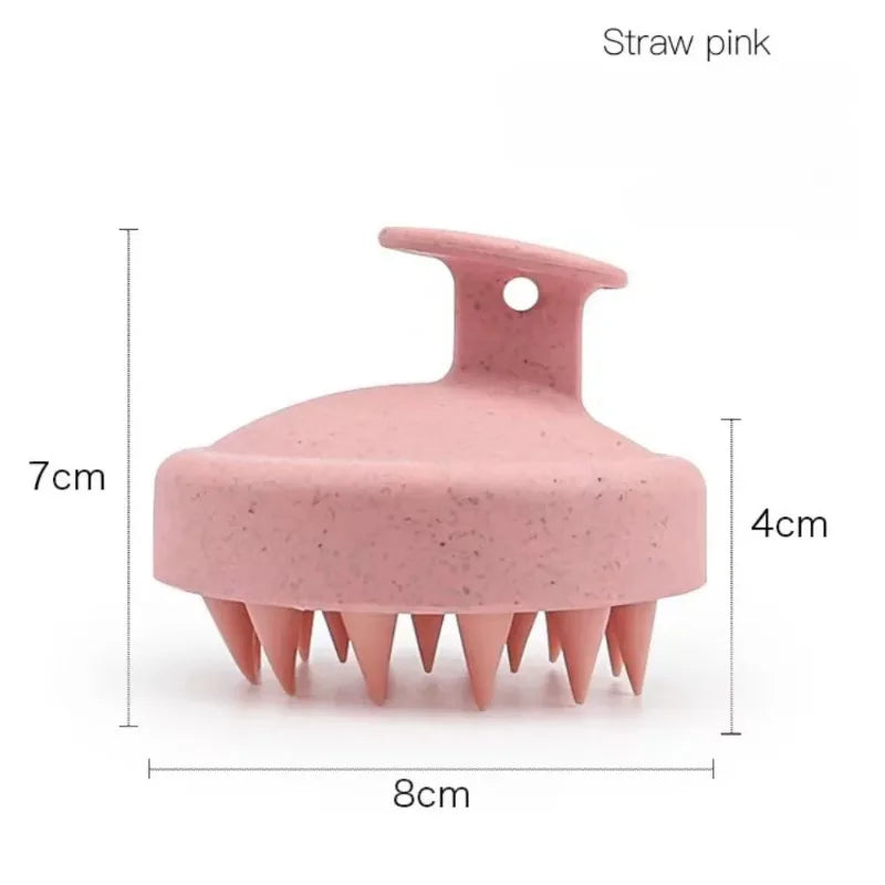 Escova de shampoo de silicone