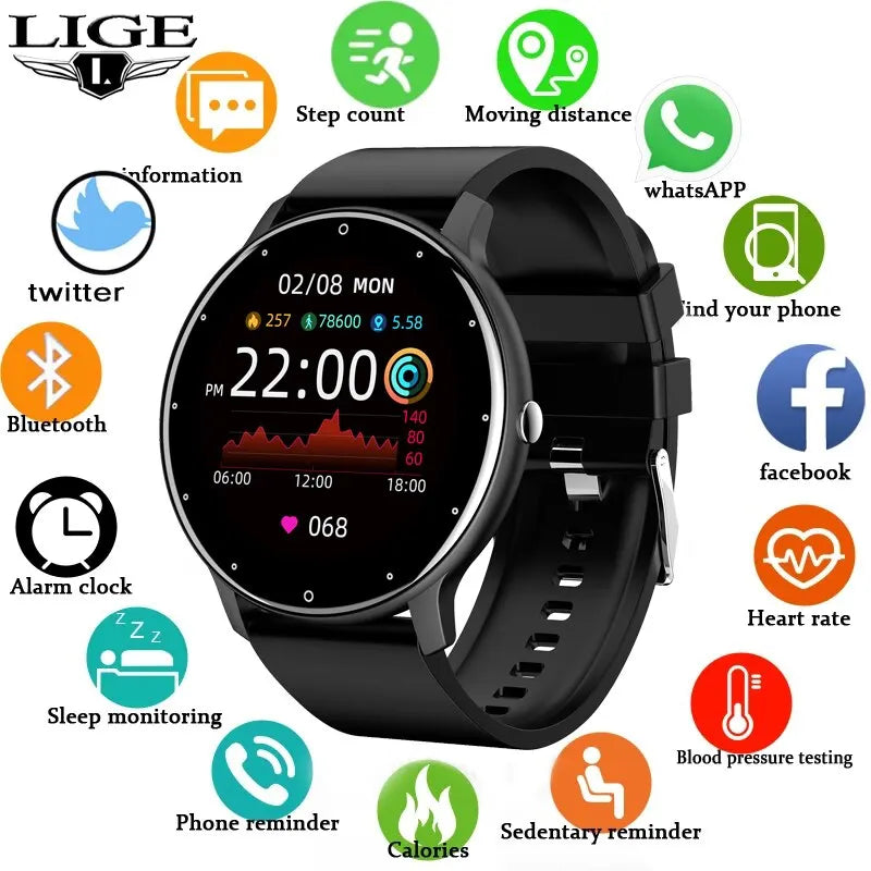 Relógio smartwatch uni/sex