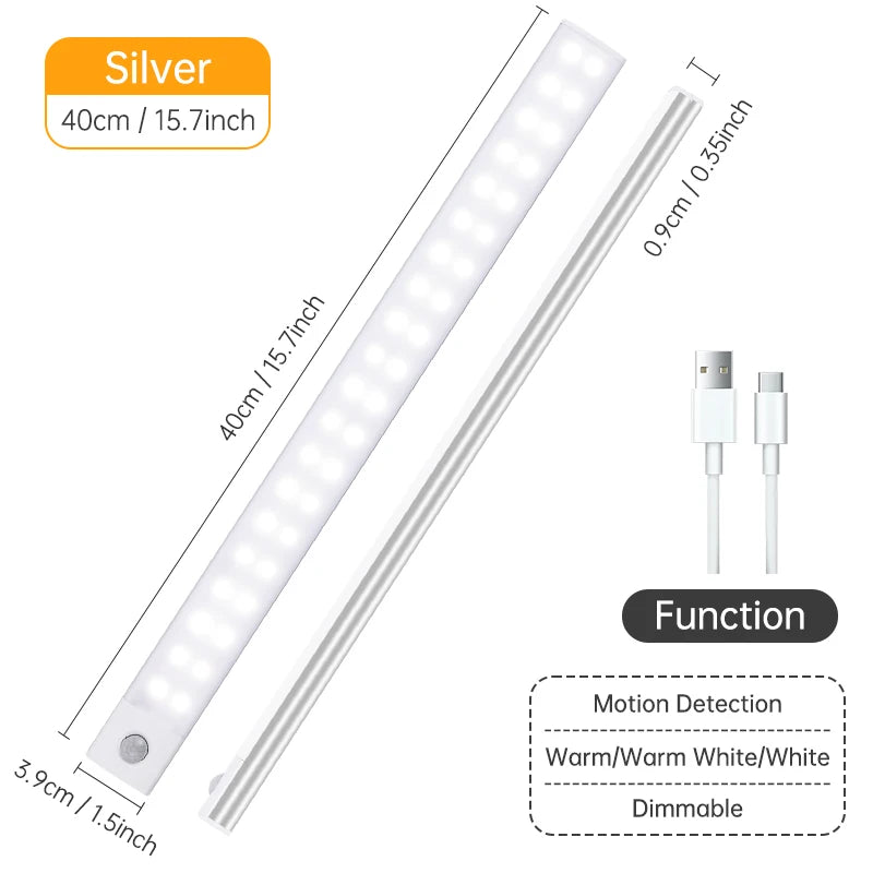 Luz noturna led sem fio