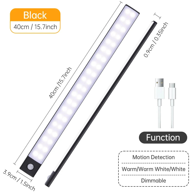 Luz noturna led sem fio